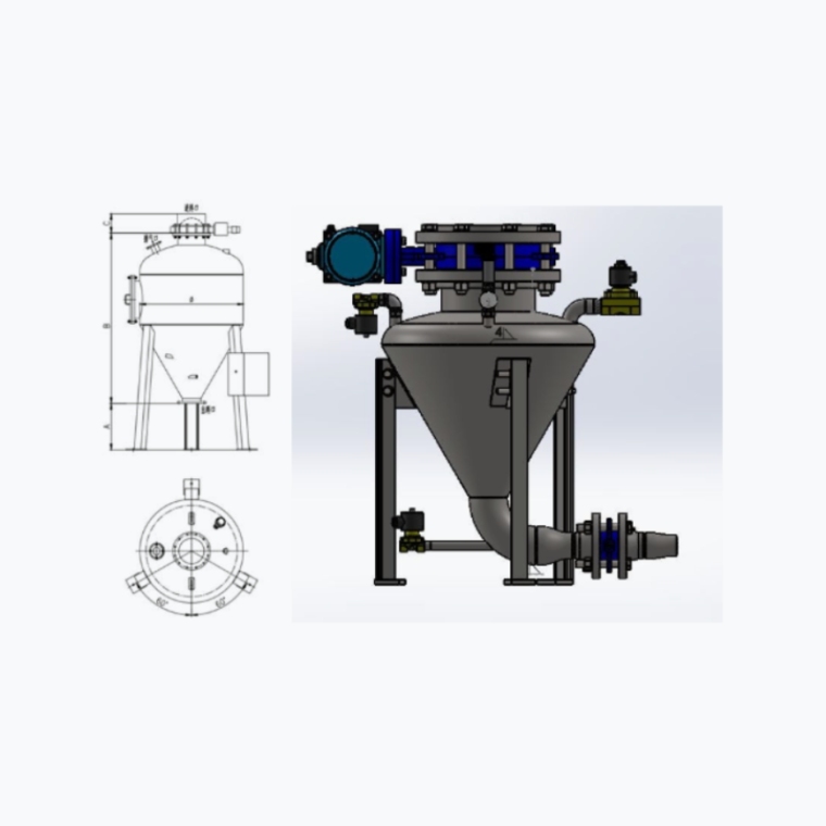 PSA-200密相气力输送(图2) PSA-200密相气力输送(图2)