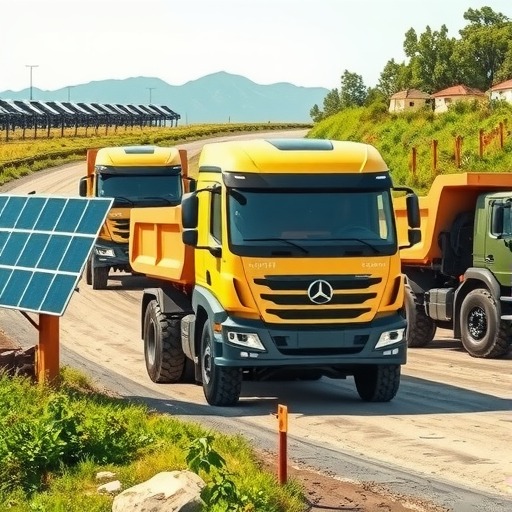 柳工纯电动矿用宽体车推动矿山绿色高效转型-北斗天枢精创有限公司(图2)