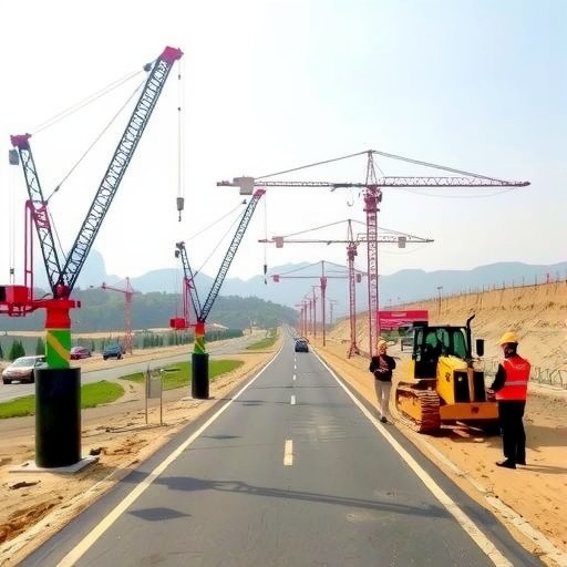 安徽一批高速公路建设项目刷新“进度条”(图1) 安徽一批高速公路建设项目刷新“进度条”(图1)