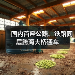 国内首座公路、铁路同层跨海大桥通车（图2）