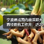 宁波建成国内最深超大直径盾构工作井：近20层楼高（图1）