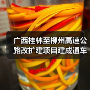 广西桂林至柳州高速公路改扩建项目建成通车(图3) 广西桂林至柳州高速公路改扩建项目建成通车(图3)