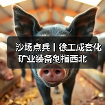 沙场点兵丨徐工成套化矿业装备剑指西北（图1）