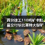 百台徐工110吨矿卡批量交付华北某特大型矿区(图1) 百台徐工110吨矿卡批量交付华北某特大型矿区(图1)