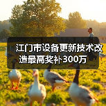 江门市设备更新技术改造最高奖补300万(图1) 江门市设备更新技术改造最高奖补300万(图1)