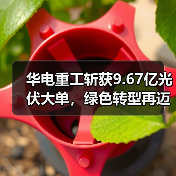 华电重工斩获9.67亿光伏大单,绿色转型再迈关键一步(图1) 华电重工斩获9.67亿光伏大单,绿色转型再迈关键一步(图1)