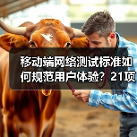 移动端网络测试标准如何规范用户体验？21项新规即将实施（图2）