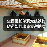 全国最长单洞双线铁路隧道如何攻克复杂地质难题？（图1）