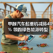 甲醇汽车起重机减排40% 领跑绿色能源转型（图1）