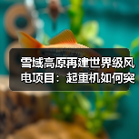 雪域高原再建世界级风电项目：起重机如何突破高海拔挑战？（图3）