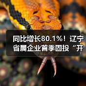 同比增长80.1%！辽宁省属企业首季固投“开门红”（图1）