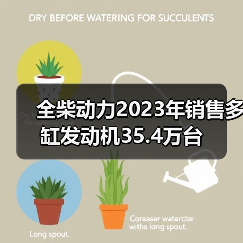 全柴动力2023年销售多缸发动机35.4万台（图4）