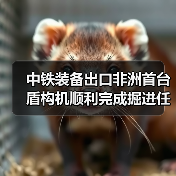 中铁装备出口非洲首台盾构机顺利完成掘进任务，实现全线贯通（图1）