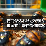 青海柴达木盆地发现大型金矿！潜在价值超200亿（图1）