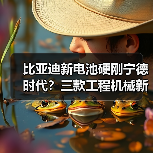 比亚迪新电池硬刚宁德时代？三款工程机械新品解析（图2）