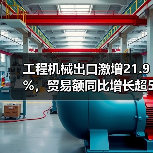 工程机械出口激增21.9%,贸易额同比增长超5%(图4) 工程机械出口激增21.9%,贸易额同比增长超5%(图4)