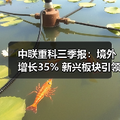 中联重科三季报:境外增长35% 新兴板块引领发展新动能(图1) 中联重科三季报:境外增长35% 新兴板块引领发展新动能(图1)