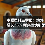 中联重科三季报:境外增长35% 新兴板块引领发展新动能(图4) 中联重科三季报:境外增长35% 新兴板块引领发展新动能(图4)