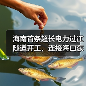 海南首条超长电力过江隧道开工,连接海口东西两岸(图2) 海南首条超长电力过江隧道开工,连接海口东西两岸(图2)