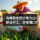 海南首条超长电力过江隧道开工,连接海口东西两岸(图4) 海南首条超长电力过江隧道开工,连接海口东西两岸(图4)