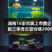 湖南16家省属上市国企前三季度总营收破2000亿,转型升级显成效(图1) 湖南16家省属上市国企前三季度总营收破2000亿,转型升级显成效(图1)