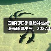四部门联手推动冰雪经济高质量发展,2027年达1.2万亿(图1) 四部门联手推动冰雪经济高质量发展,2027年达1.2万亿(图1)