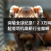 突破全球纪录!2.3万吨起重塔机刷新行业巅峰(图2) 突破全球纪录!2.3万吨起重塔机刷新行业巅峰(图2)