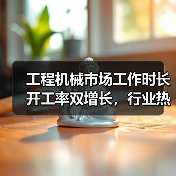 工程机械市场工作时长开工率双增长，行业热度持续升温？（图4）