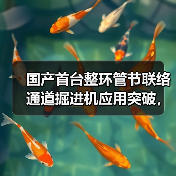 国产首台整环管节联络通道掘进机应用突破,攻克复杂工况难题(图1) 国产首台整环管节联络通道掘进机应用突破,攻克复杂工况难题(图1)