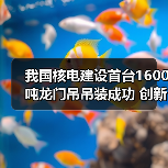 我国核电建设首台1600吨龙门吊吊装成功 创新高效施工模式(图4) 我国核电建设首台1600吨龙门吊吊装成功 创新高效施工模式(图4)