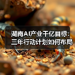 湖南AI产业千亿目标：三年行动计划如何布局？（图1）