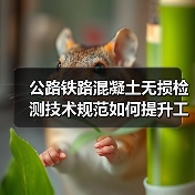 公路铁路混凝土无损检测技术规范如何提升工程质量？（图4）