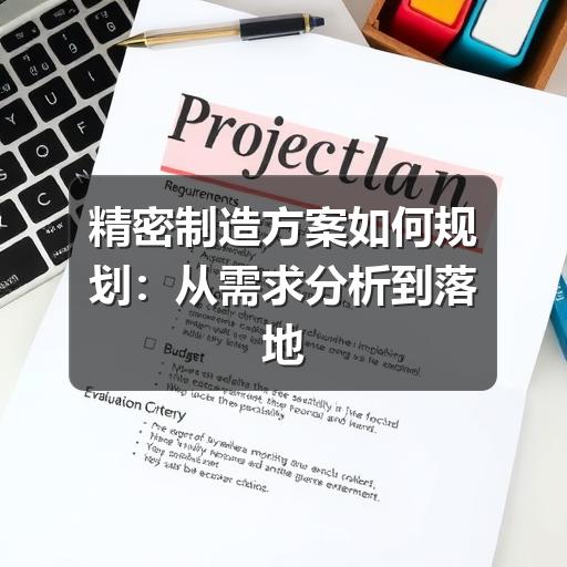 精密制造方案如何规划:从需求分析到落地验证(图3) 精密制造方案如何规划:从需求分析到落地验证