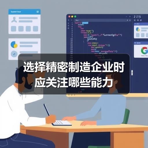 选择精密制造企业时应关注哪些能力(图2) 选择精密制造企业时应关注哪些能力
