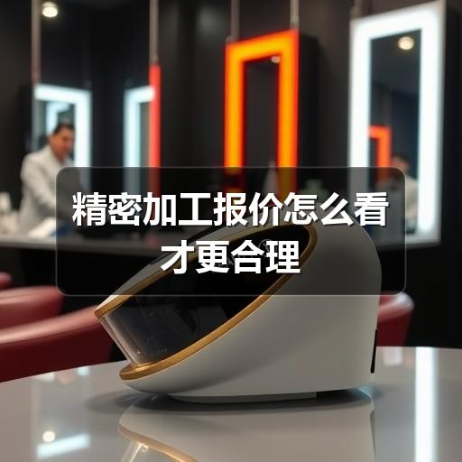 精密加工报价怎么看才更合理