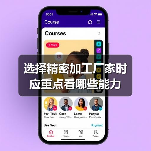 如何挑选靠谱的精密加工厂家?-辰飞雨天枢精创(图3) 选择精密加工厂家时应重点看哪些能力