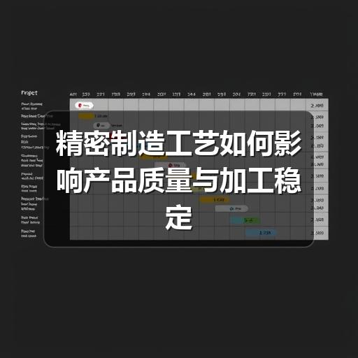 精密制造工艺如何提升加工质量?关键控制点与常见误区解析-辰飞雨天枢精创(图3) 精密制造工艺如何影响产品质量与加工稳定性