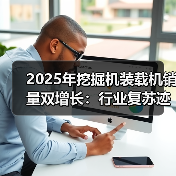 2025年挖掘机装载机销量双增长:行业复苏迹象明显?(图4) 2025年挖掘机装载机销量双增长:行业复苏迹象明显?(图4)