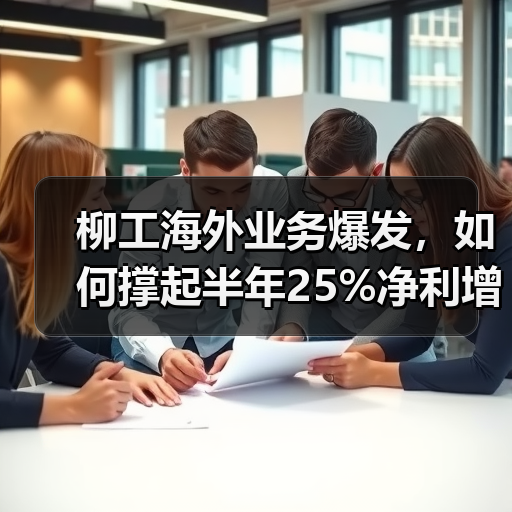 柳工海外业务爆发,如何撑起半年25%净利增长?(图2) 柳工海外业务爆发,如何撑起半年25%净利增长?(图2)