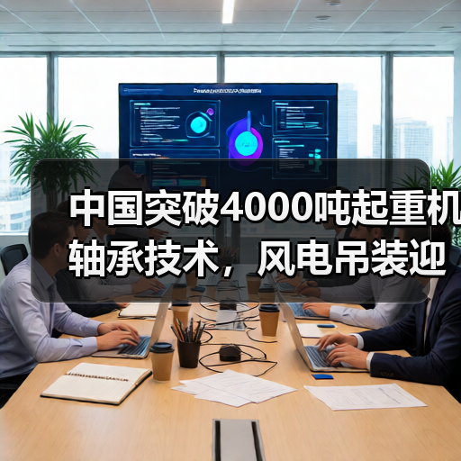 中国突破4000吨起重机轴承技术，风电吊装迎新机遇？（图3）
