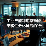 工业产能利用率微降,结构性分化背后的行业差异(图1) 工业产能利用率微降,结构性分化背后的行业差异(图1)