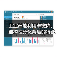工业产能利用率微降,结构性分化背后的行业差异(图3) 工业产能利用率微降,结构性分化背后的行业差异(图3)