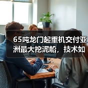 65吨龙门起重机交付亚洲最大挖泥船，技术如何攻克极端环境挑战？（图3）