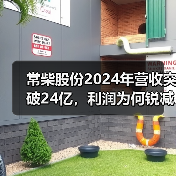 常柴股份2024年营收突破24亿，利润为何锐减？（图2）