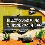柳工营收突破300亿，如何实现2025年346亿目标？（图3）