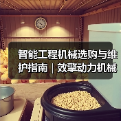 智能工程机械选购与维护指南 | 效擎动力机械实用解析2025