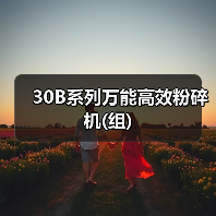 30B系列万能高效粉碎机(组)(图3) 30B系列万能高效粉碎机(组)(图3)