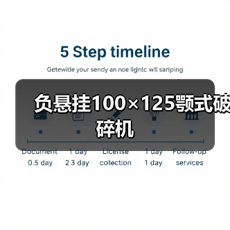 负悬挂100×125颚式破碎机（图3）
