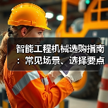 智能工程机械选购指南:常见场景、选择要点与注意事项(图3) 智能工程机械选购指南:常见场景、选择要点与注意事项(图3)