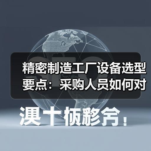 精密制造工厂设备选型要点：采购人员如何对比参数与报价